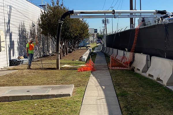 Trenching for Power Supply